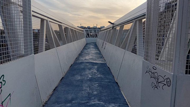 Pasarela Iturbi. Malilla.