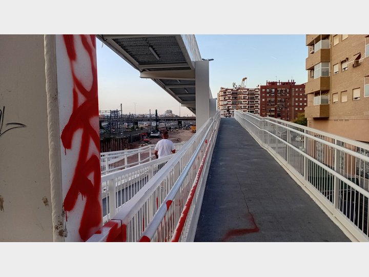 Pasarela Iturbi. Malilla.