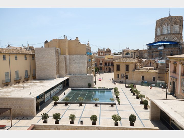 Plaza de la Almoina. Ciutat Vella
