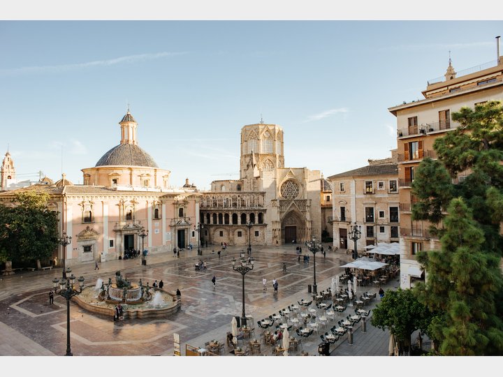 Plaza de la Virgen. Ciutat Vella