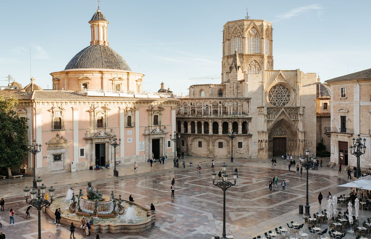 Plaza de la Virgen. Ciutat Vella