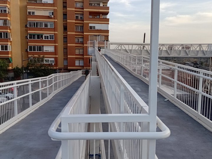 Pasarela Iturbi. Malilla.