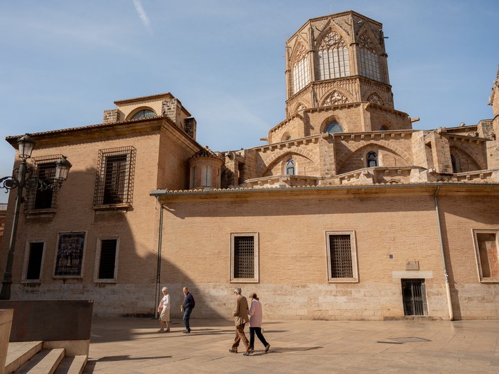 Plaza de la Almoina. Ciutat Vella