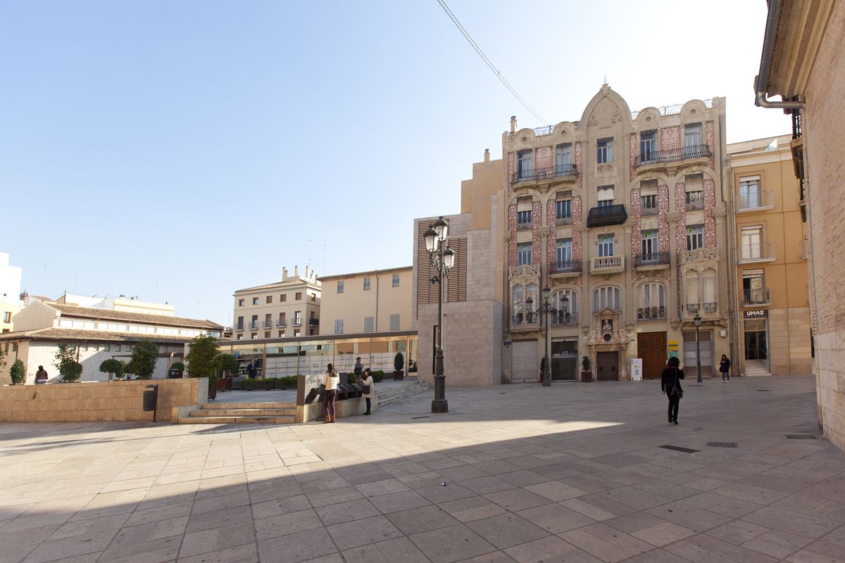 Plaza de la Almoina. Ciutat Vella