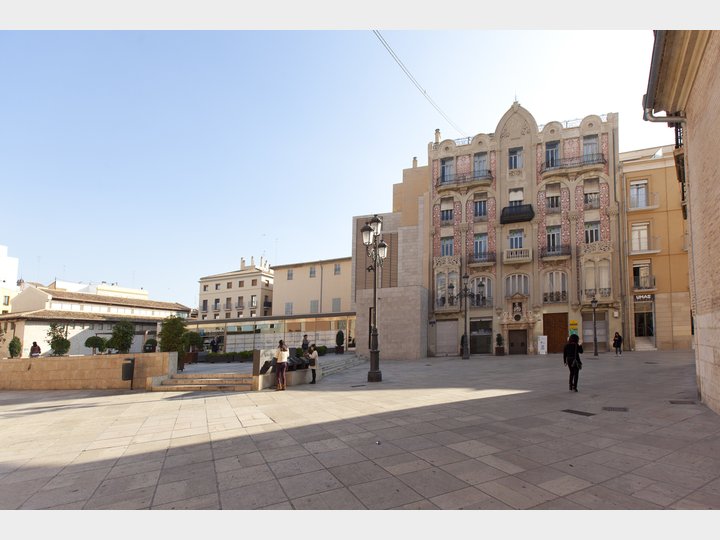 Plaza de la Almoina. Ciutat Vella