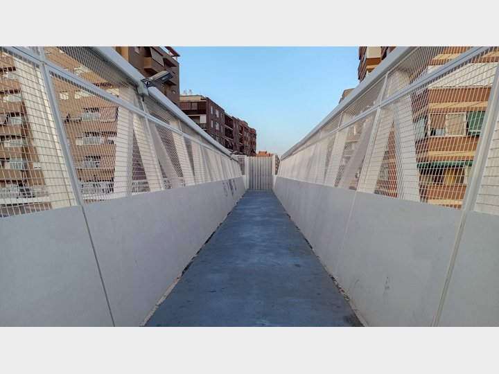 Pasarela Iturbi. Malilla.