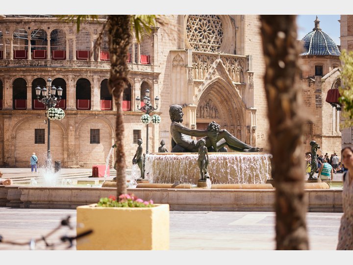 Plaza de la Virgen. Ciutat Vella