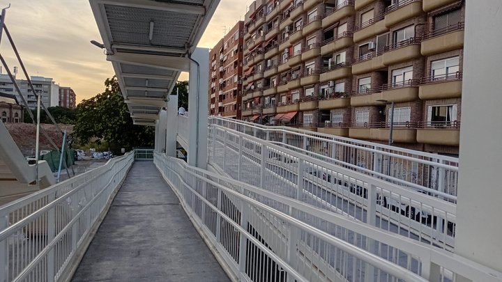 Pasarela Iturbi. Malilla.