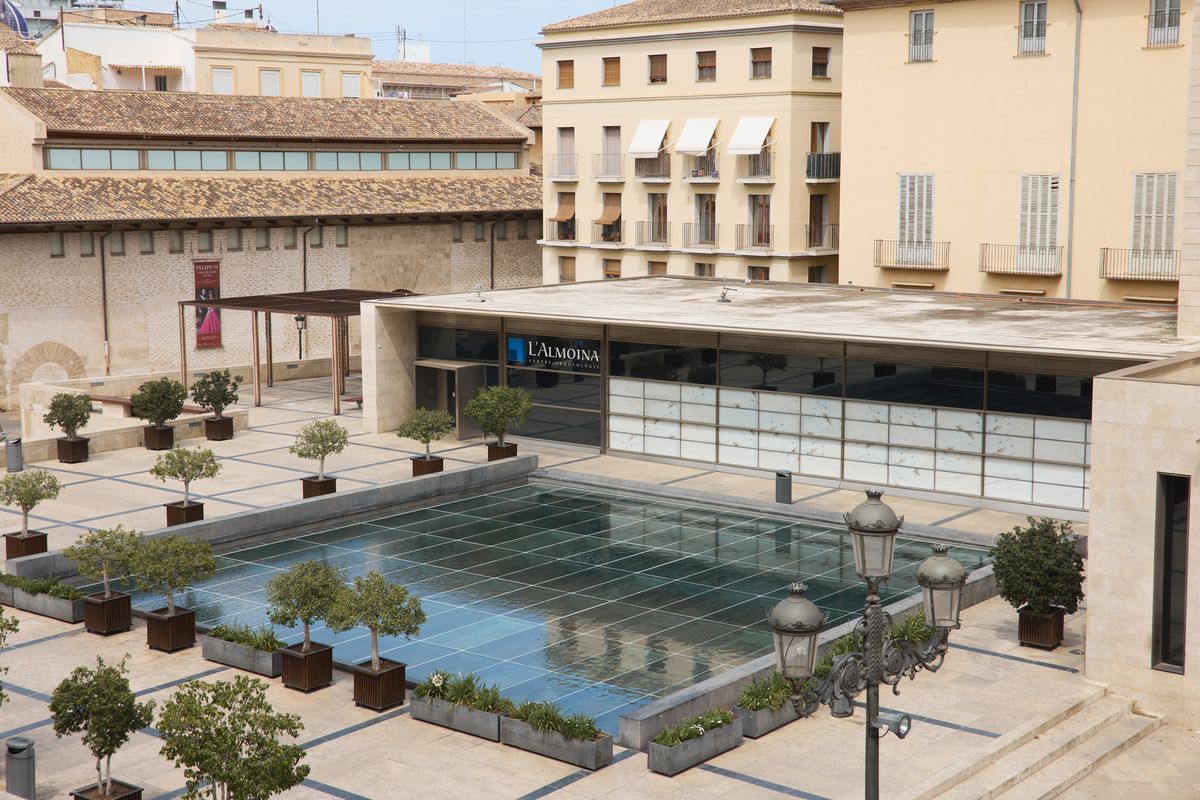 Plaza de la Almoina. Ciutat Vella
