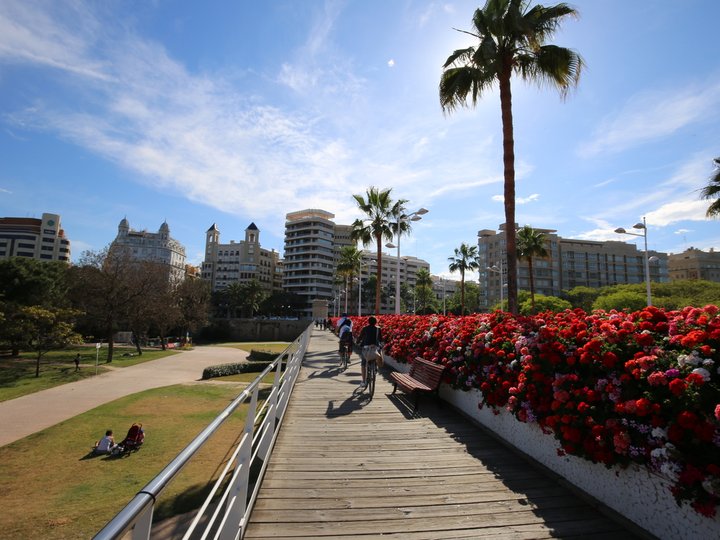 Puente de las flores.
