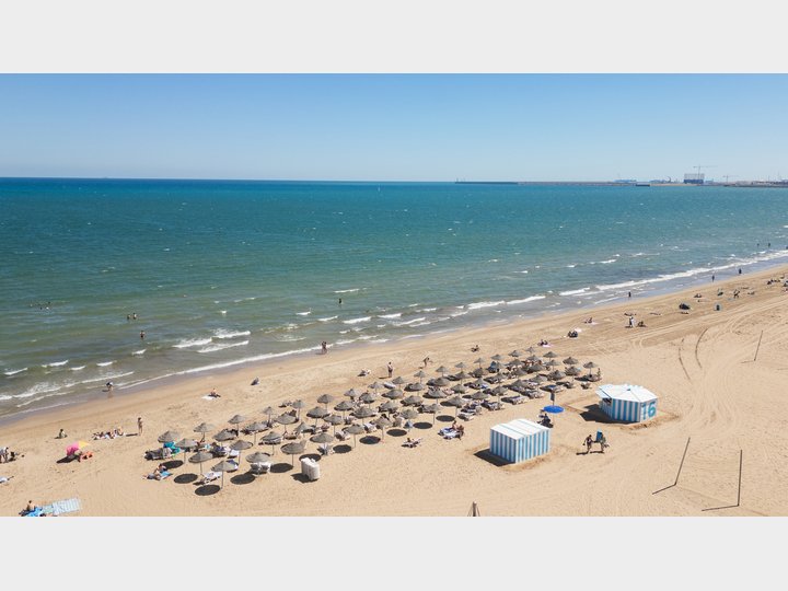 Playas MALVARROSA - las Arenas. Pobles maritims