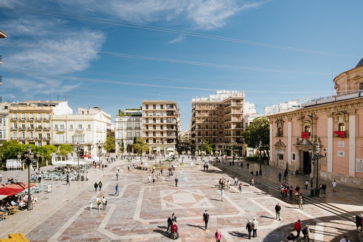 Plaza de la Virgen. Ciutat Vella