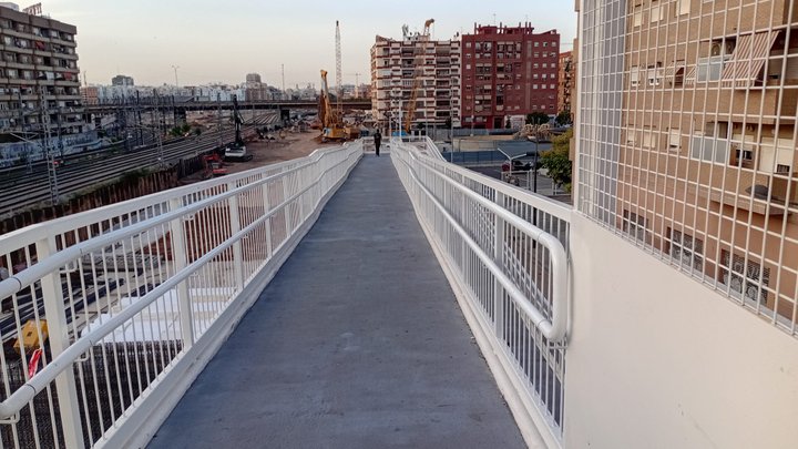 Pasarela Iturbi. Malilla.
