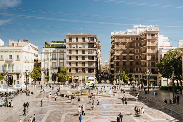 Plaza de la Virgen. Ciutat Vella