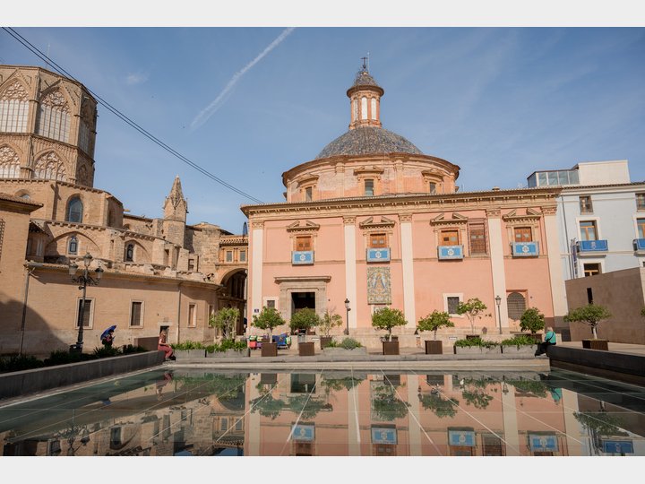 Plaza de la Almoina. Ciutat Vella