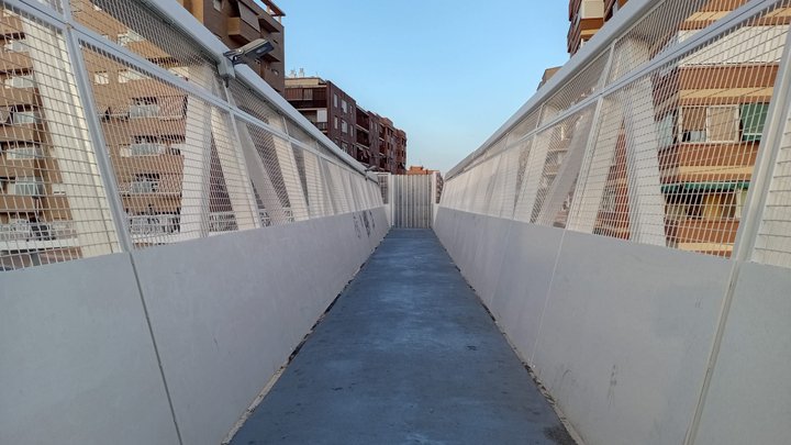 Pasarela Iturbi. Malilla.