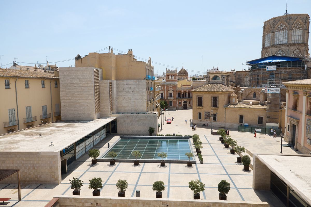 Plaza de la Almoina. Ciutat Vella