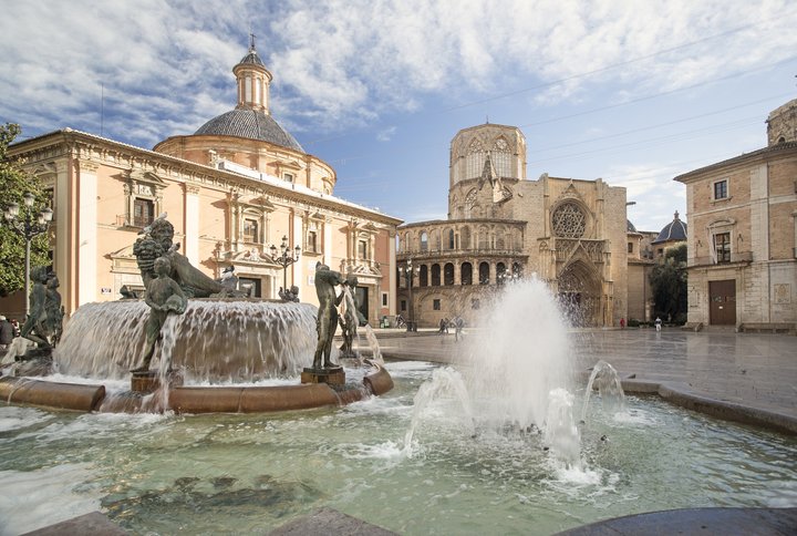Plaza de la Virgen. Ciutat Vella