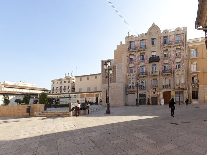 Plaza de la Almoina. Ciutat Vella