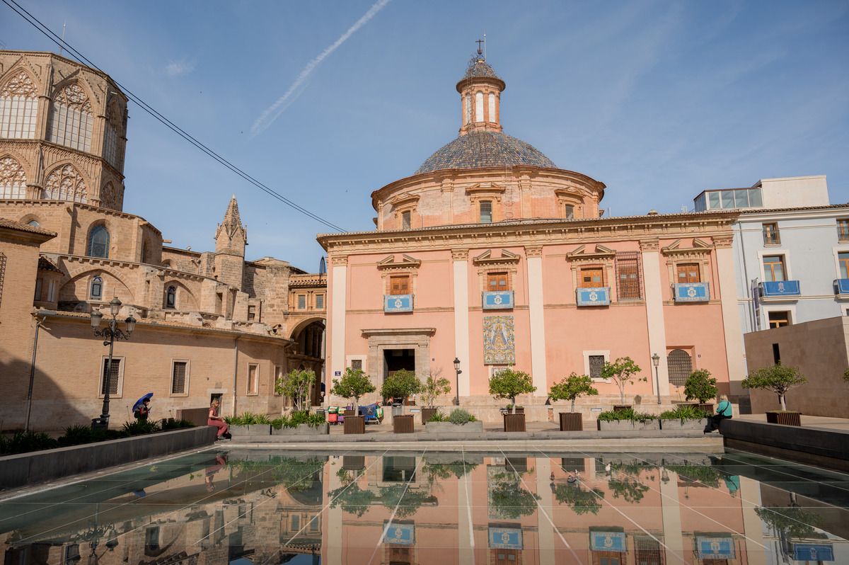 Plaza de la Almoina. Ciutat Vella