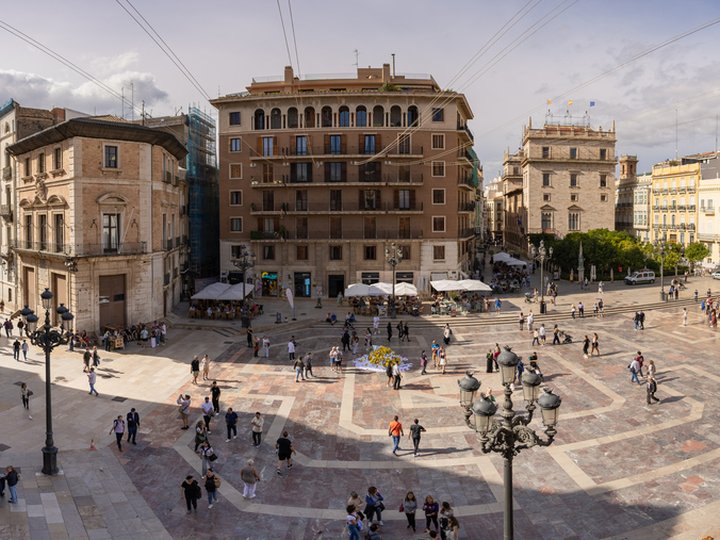 Plaza de la Virgen. Ciutat Vella