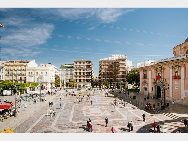 Plaza de la Virgen. Ciutat Vella