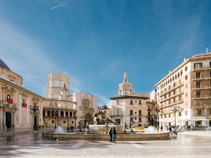 Plaza de la Virgen. Ciutat Vella