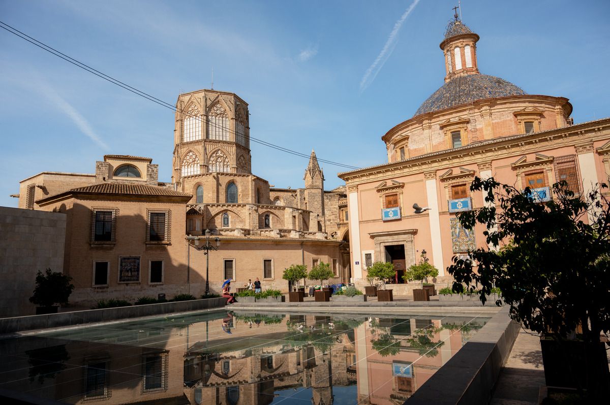 Plaza de la Almoina. Ciutat Vella