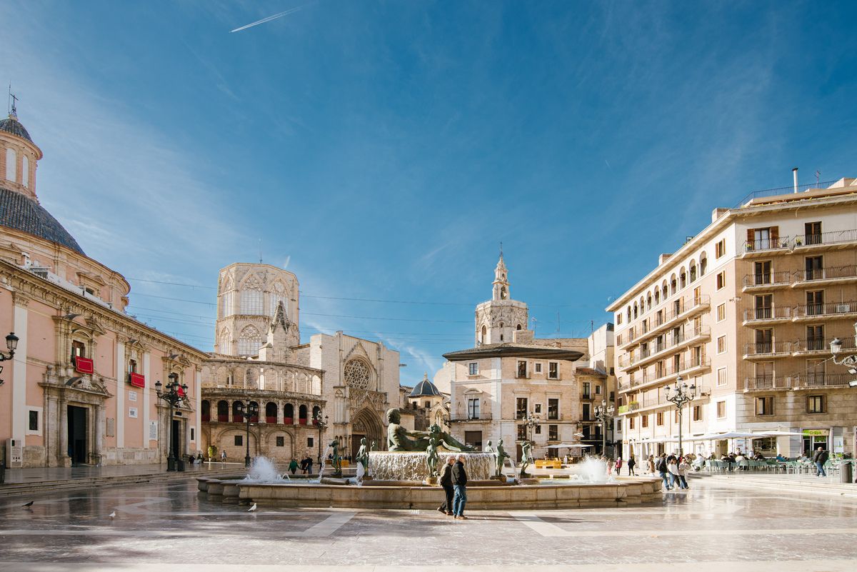 Plaza de la Virgen. Ciutat Vella