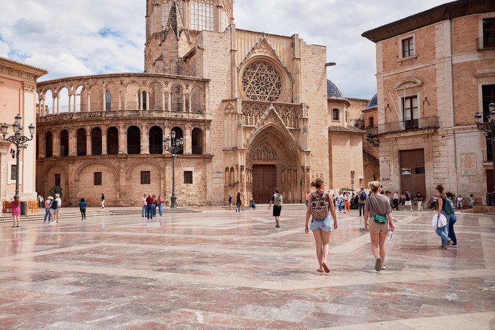 Plaza de la Virgen. Ciutat Vella