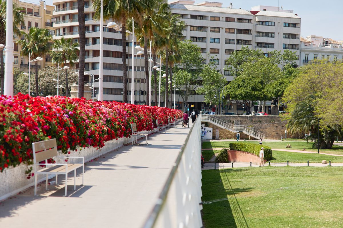 Puente de las flores.