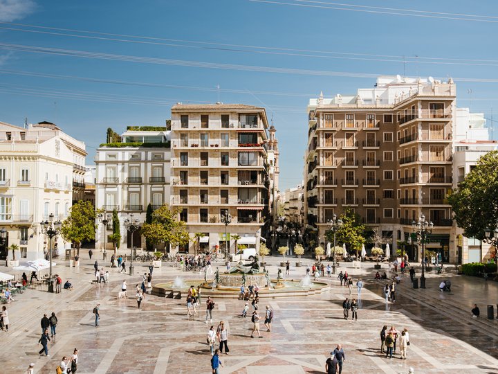 Plaza de la Virgen. Ciutat Vella