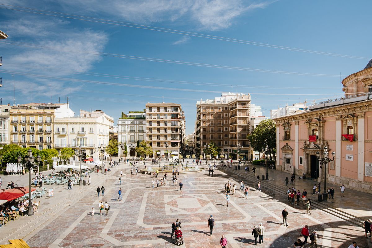 Plaza de la Virgen. Ciutat Vella