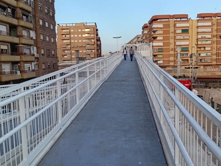 Pasarela Iturbi. Malilla.