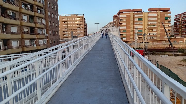 Pasarela Iturbi. Malilla.