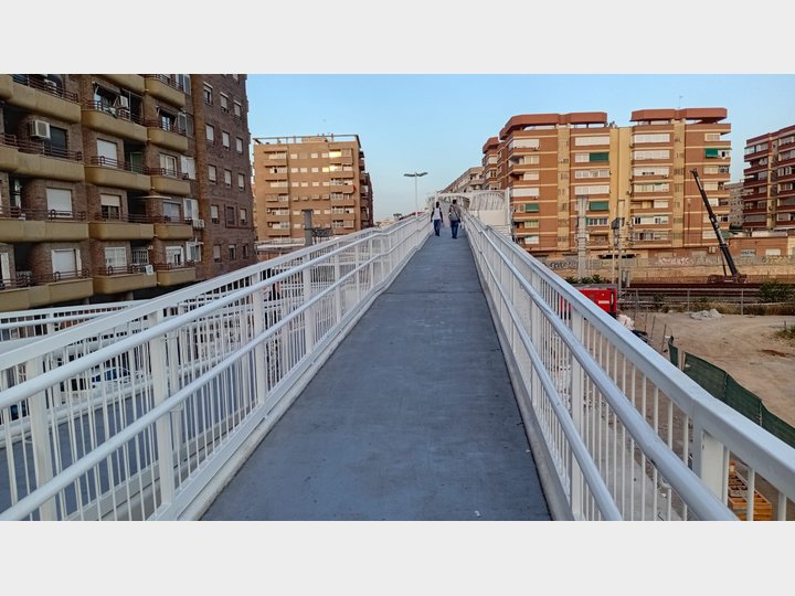 Pasarela Iturbi. Malilla.