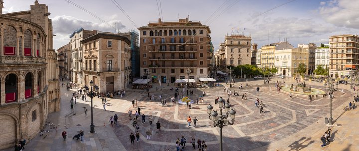 Plaza de la Virgen. Ciutat Vella