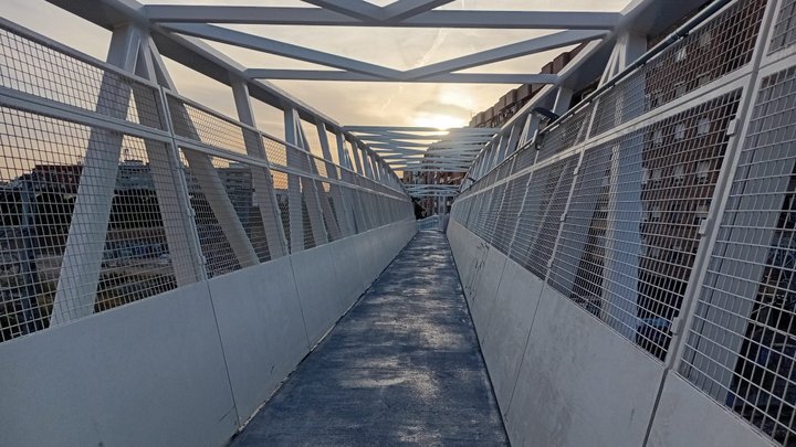 Pasarela Iturbi. Malilla.