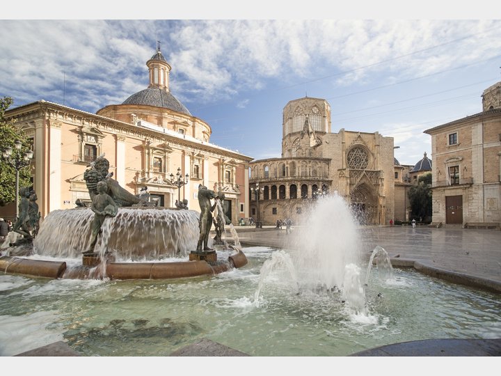 Plaza de la Virgen. Ciutat Vella