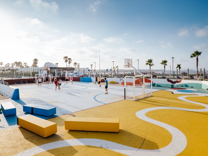 Pista deportiva Marina