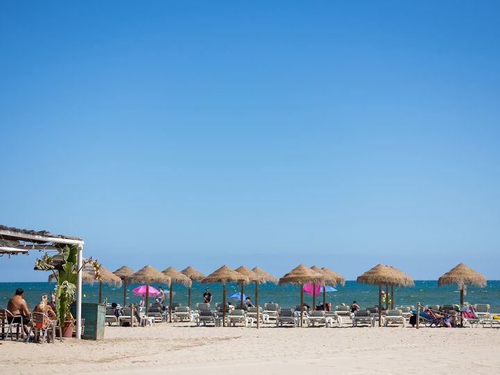 Playas MALVARROSA - las Arenas. Pobles maritims