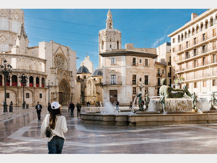Plaza de la Virgen. Ciutat Vella