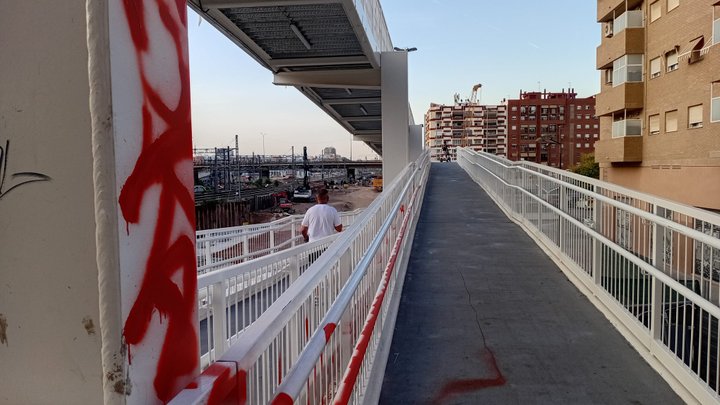 Pasarela Iturbi. Malilla.