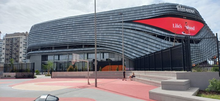 Parque de la Afición del Valencia Basket. Cuatre Carreres