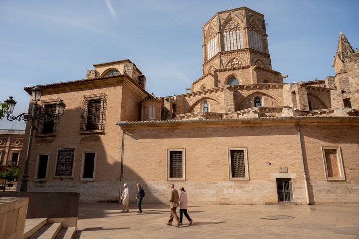 Plaza de la Almoina. Ciutat Vella