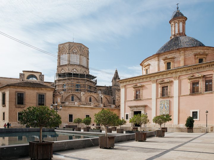 Plaza de la Almoina. Ciutat Vella