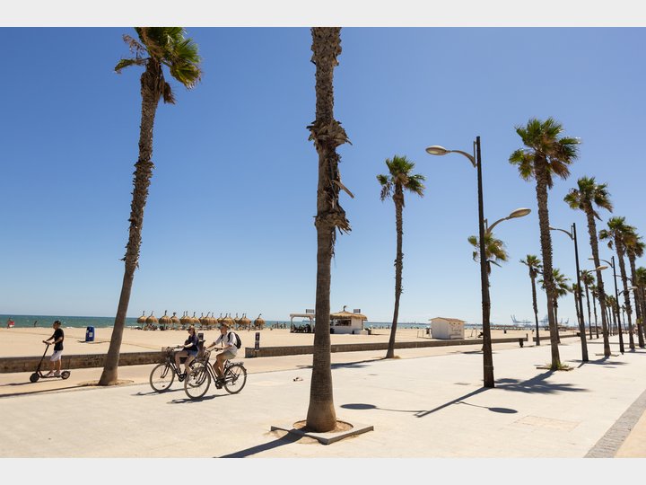 Playas MALVARROSA - las Arenas. Pobles maritims