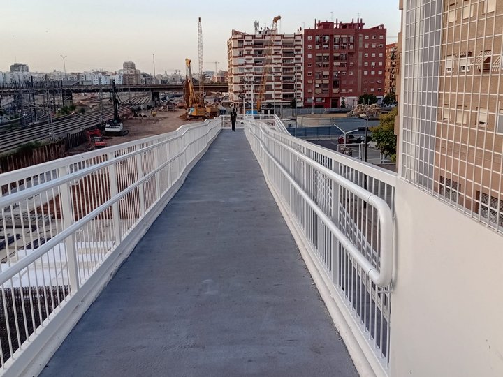 Pasarela Iturbi. Malilla.