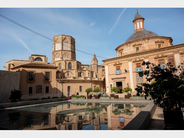 Plaza de la Almoina. Ciutat Vella