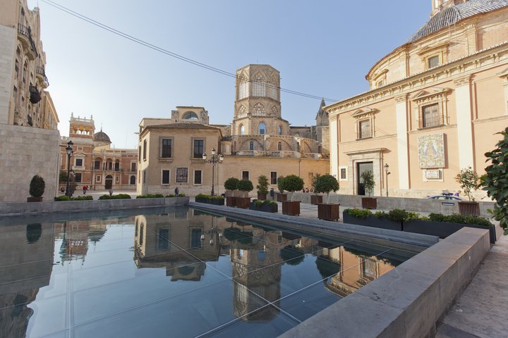 Plaza de la Almoina. Ciutat Vella